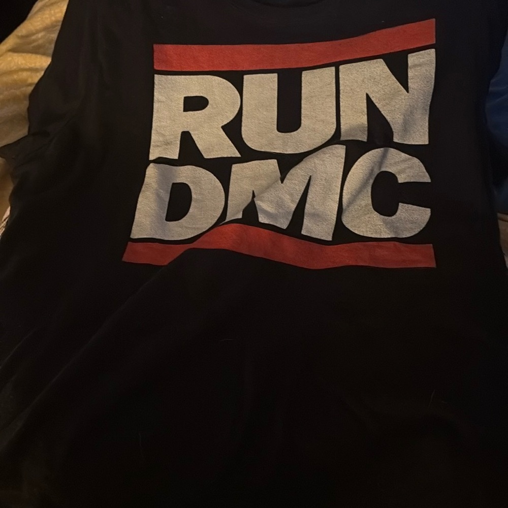 Black RUN DMC Graphic T-Shirt